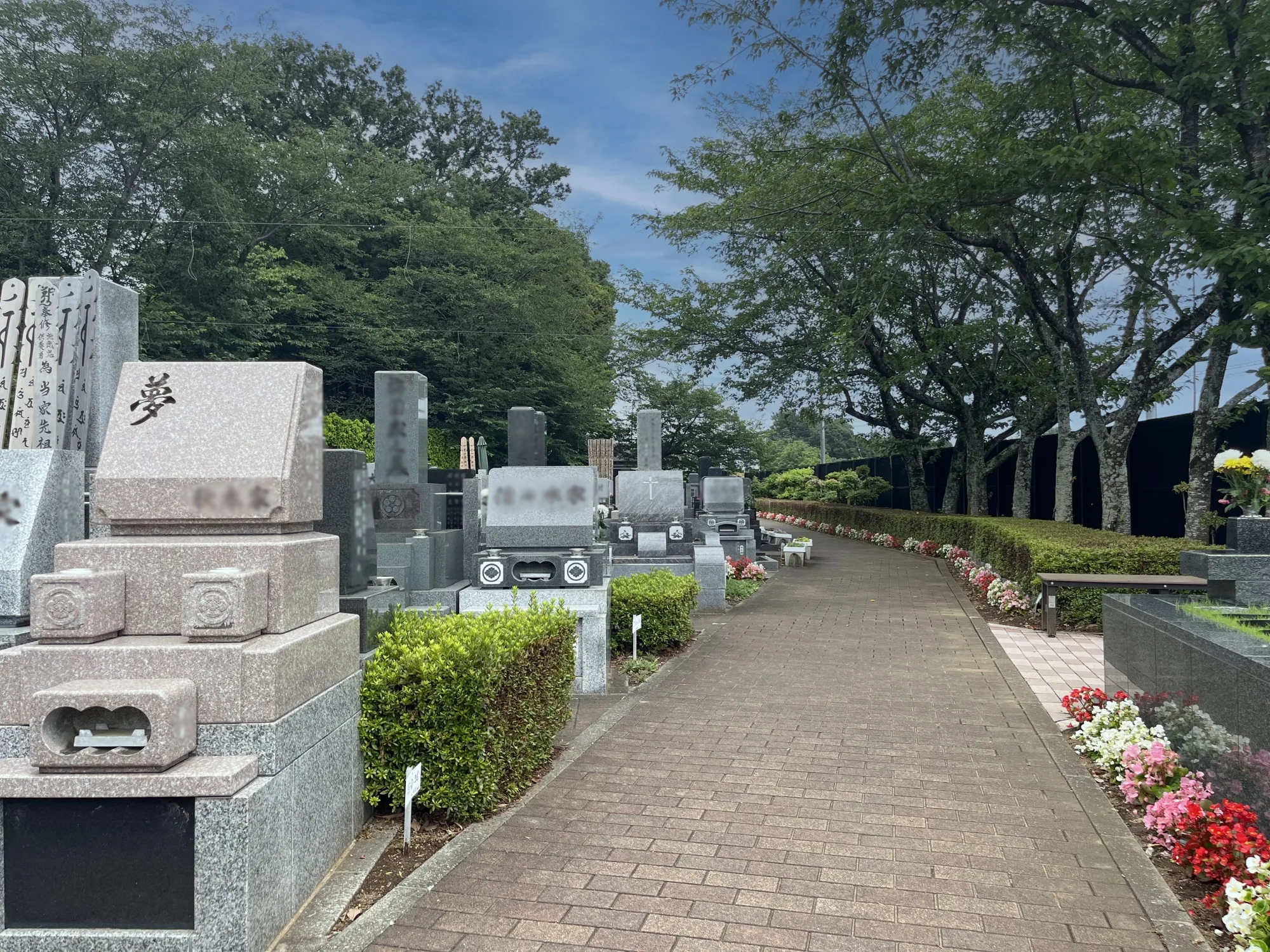 園内の参道