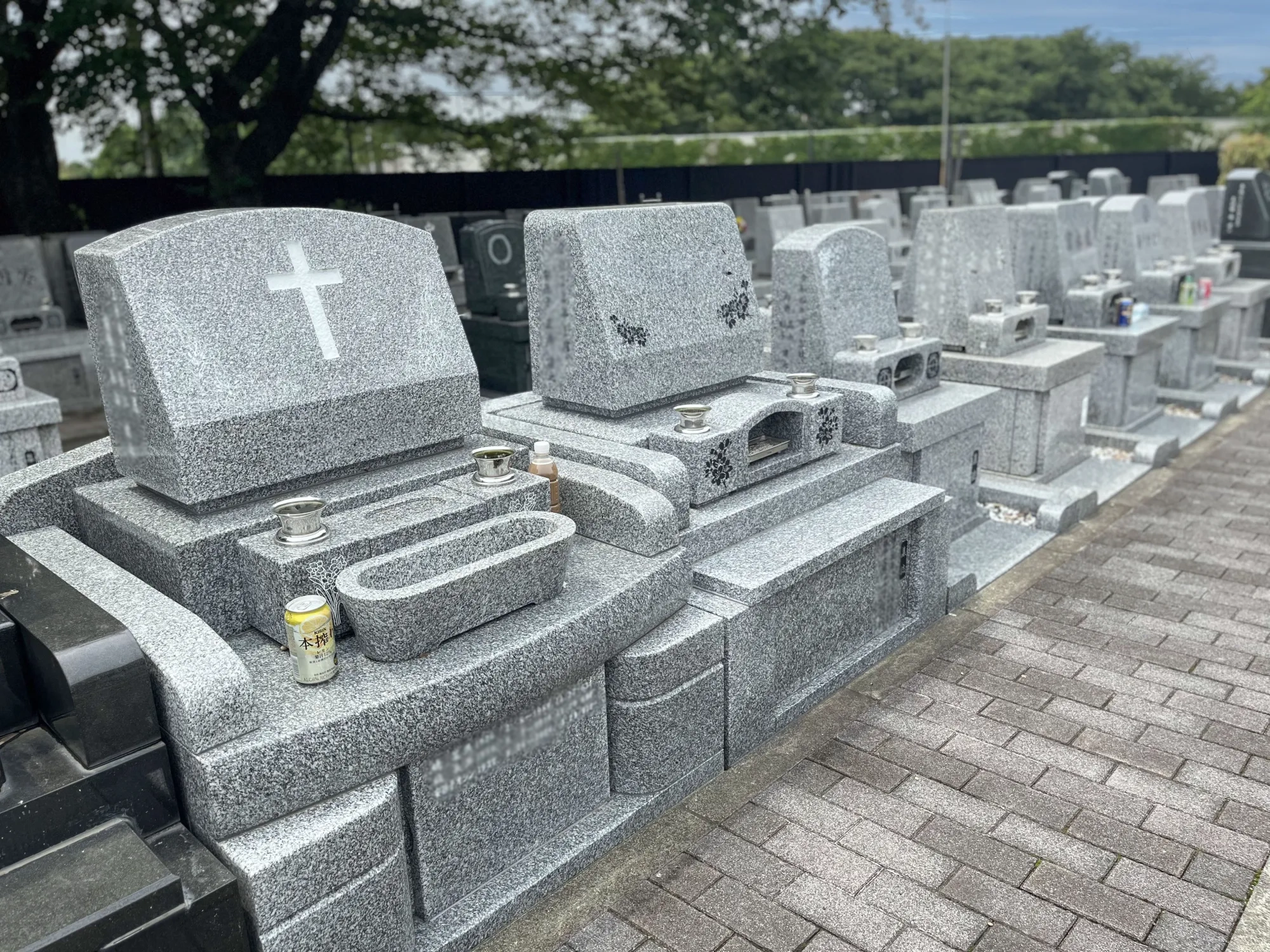 一般墓所の列