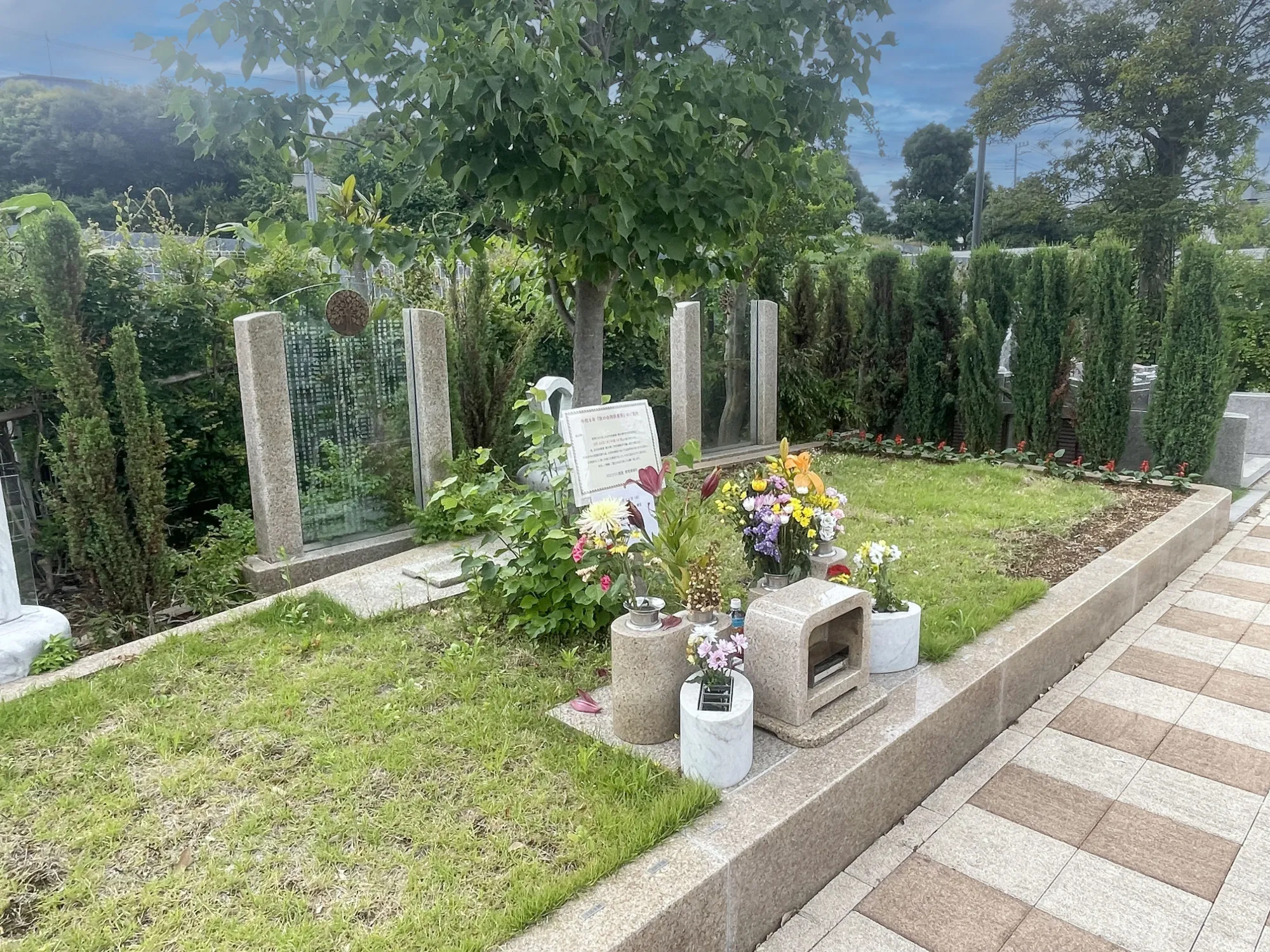 樹木葬「聖」全景