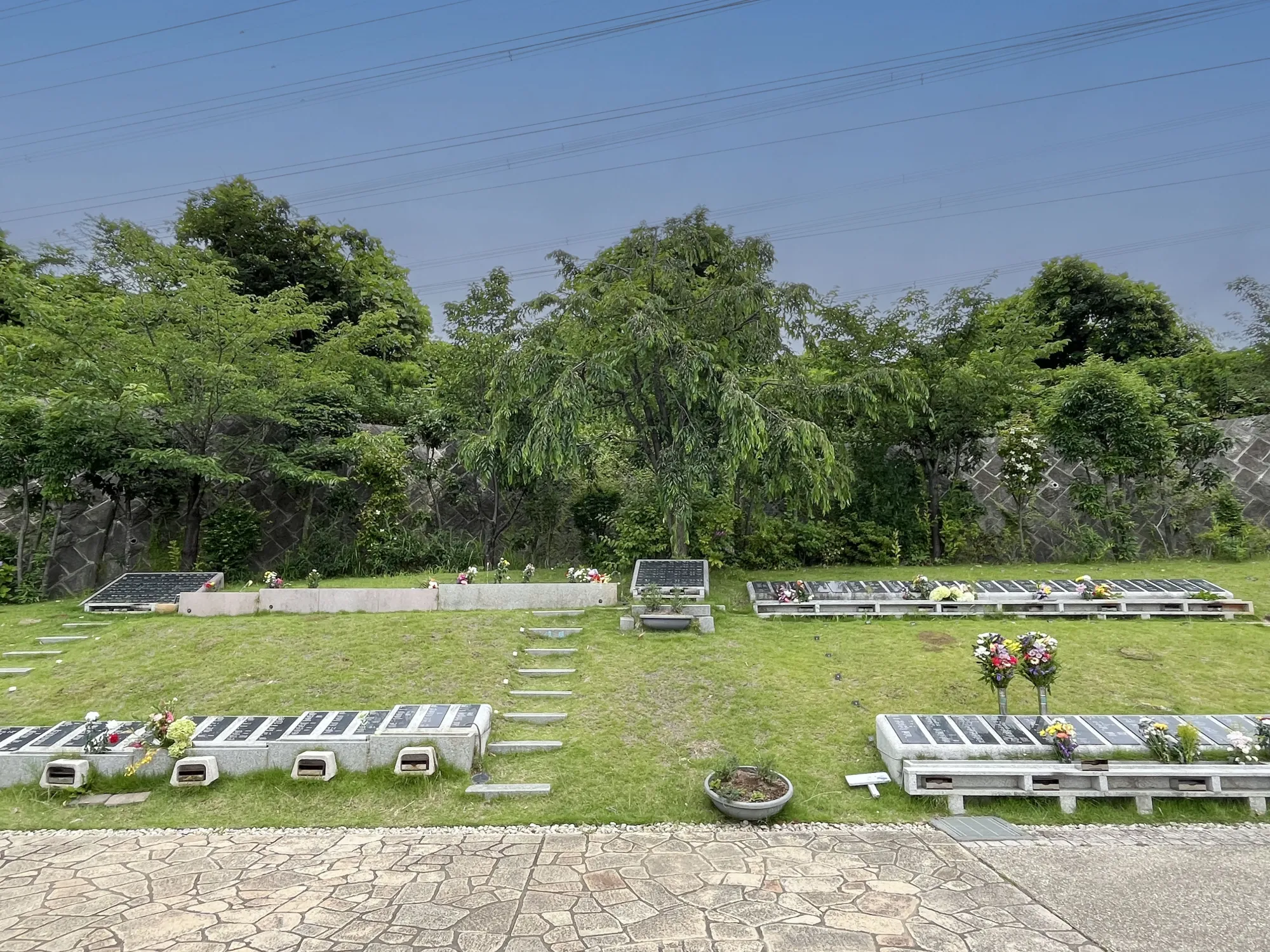 町田いずみ浄苑 樹木葬エリア全景