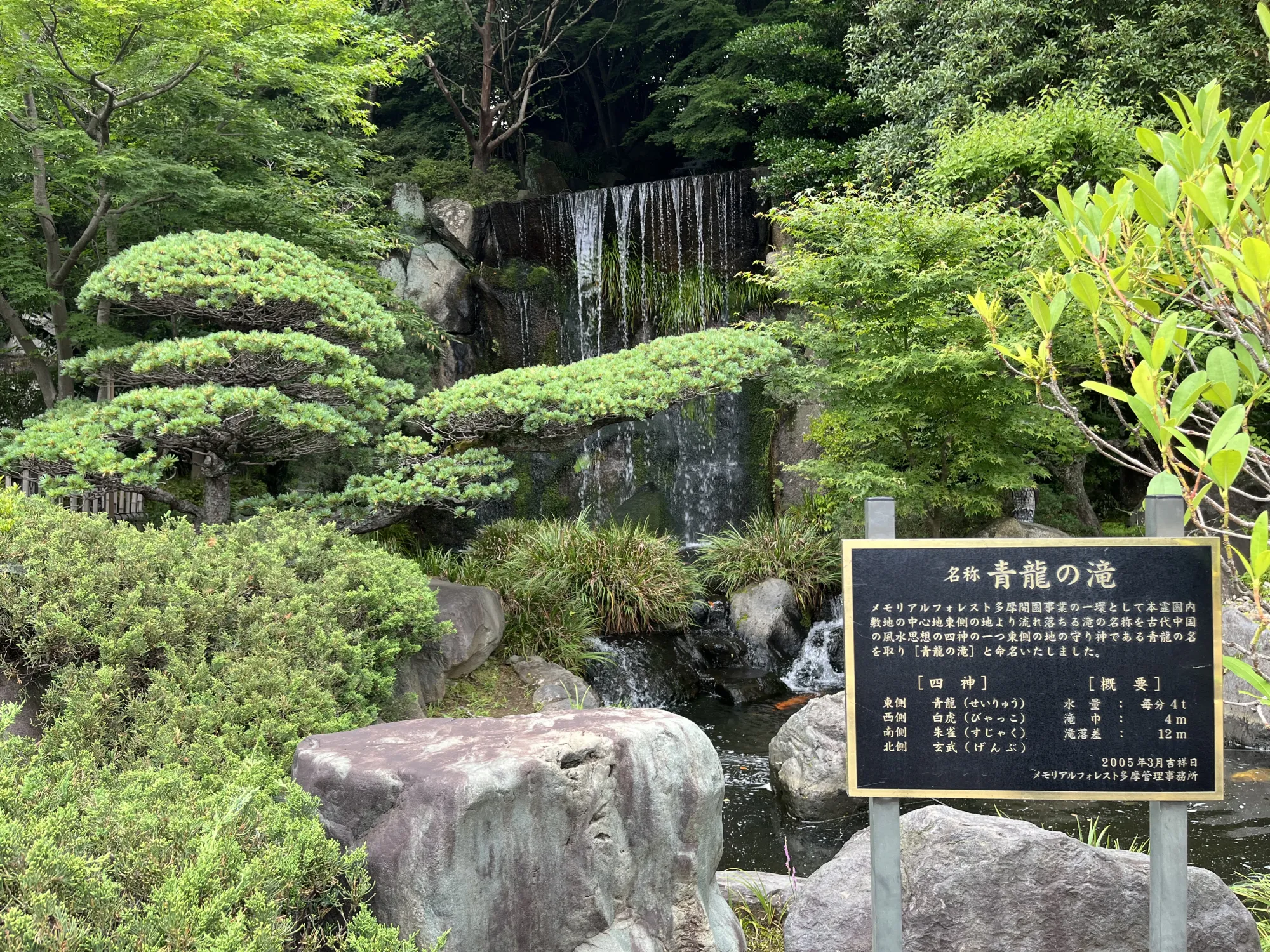 青龍の滝