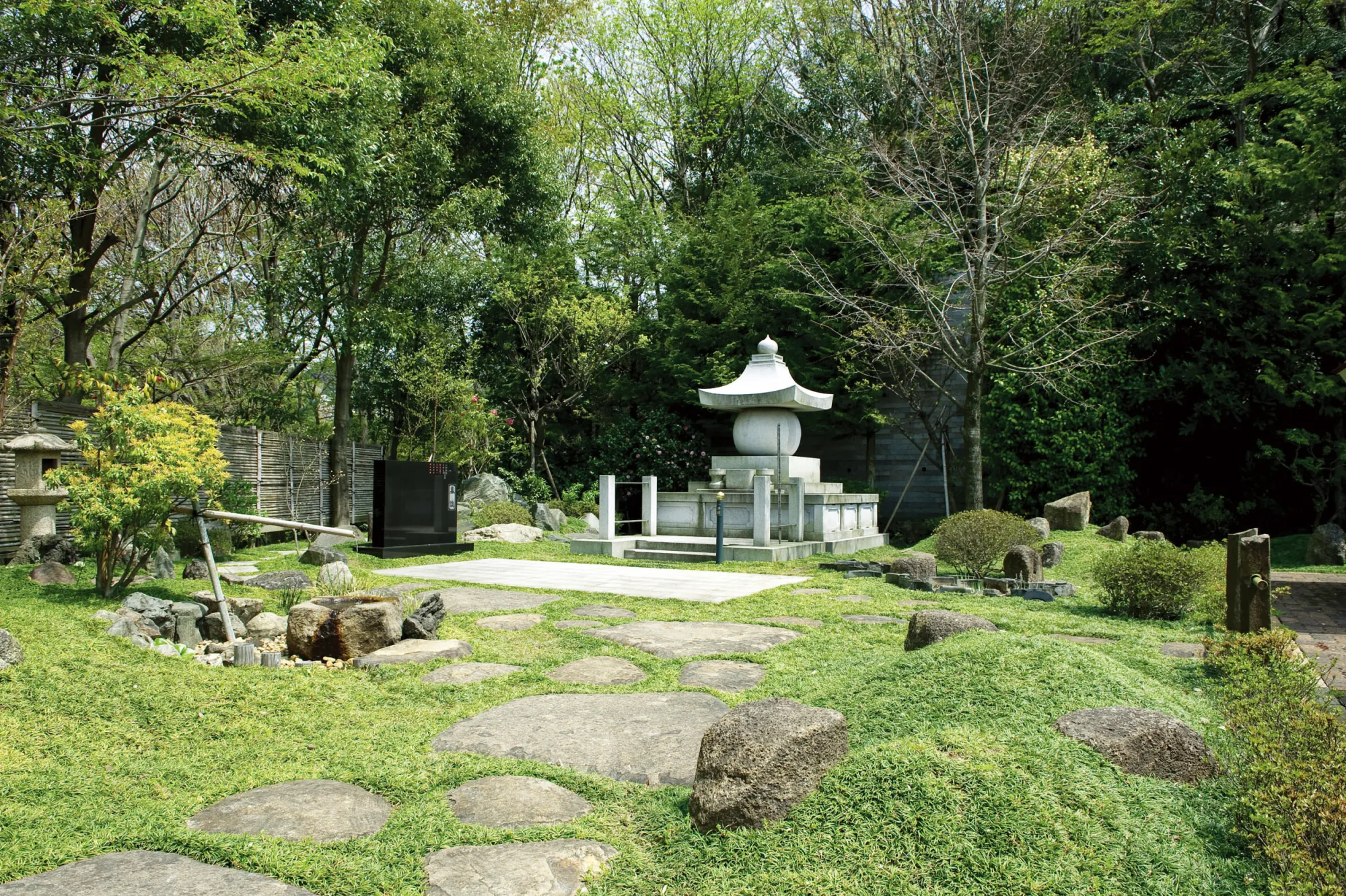 永代供養墓エリア全体