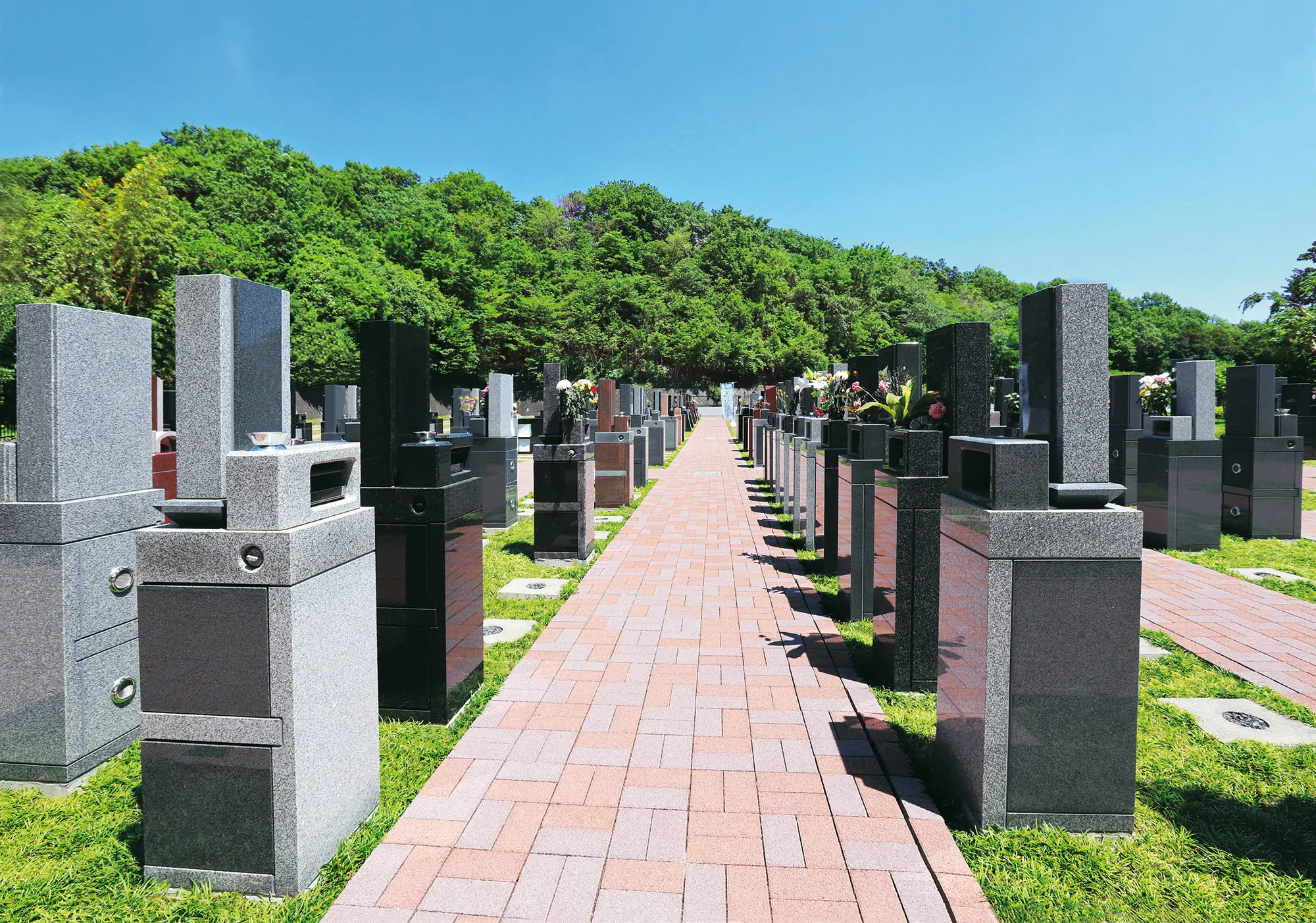 メモリアルパーク厚木ふるさとの丘 未来区全景