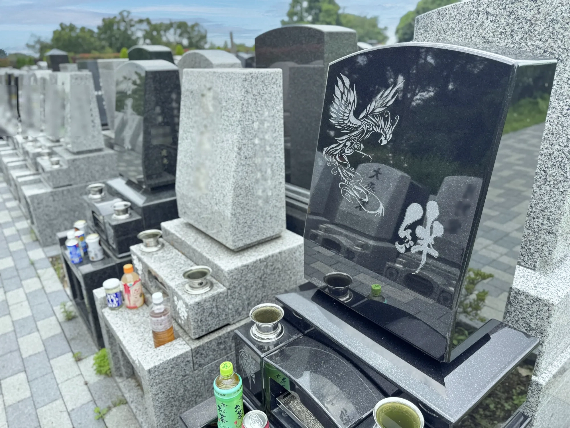 一般ゆとり墓地 第一期 墓石