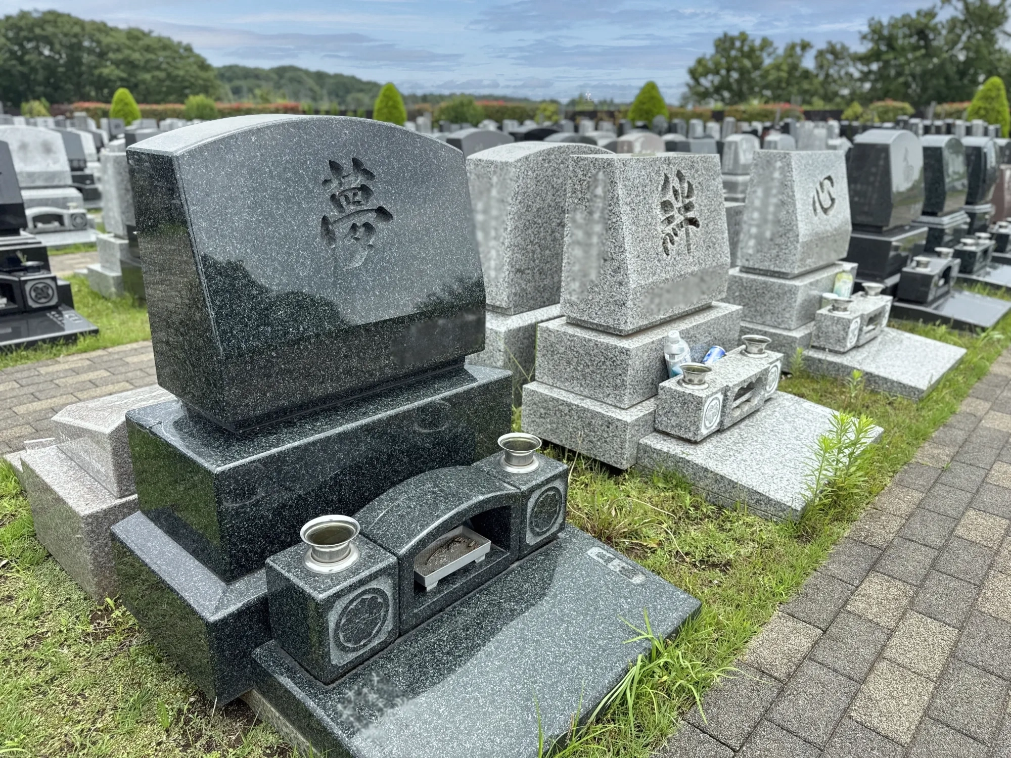 メモリアルパーク藤沢 園内通路