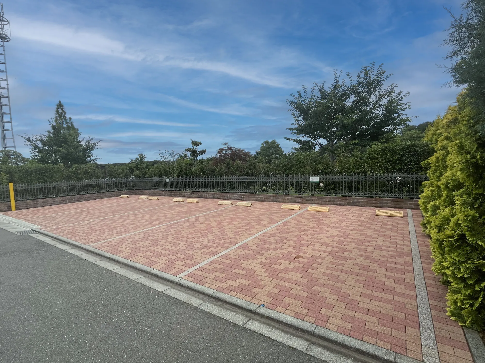 紅葉亭 駐車場風景