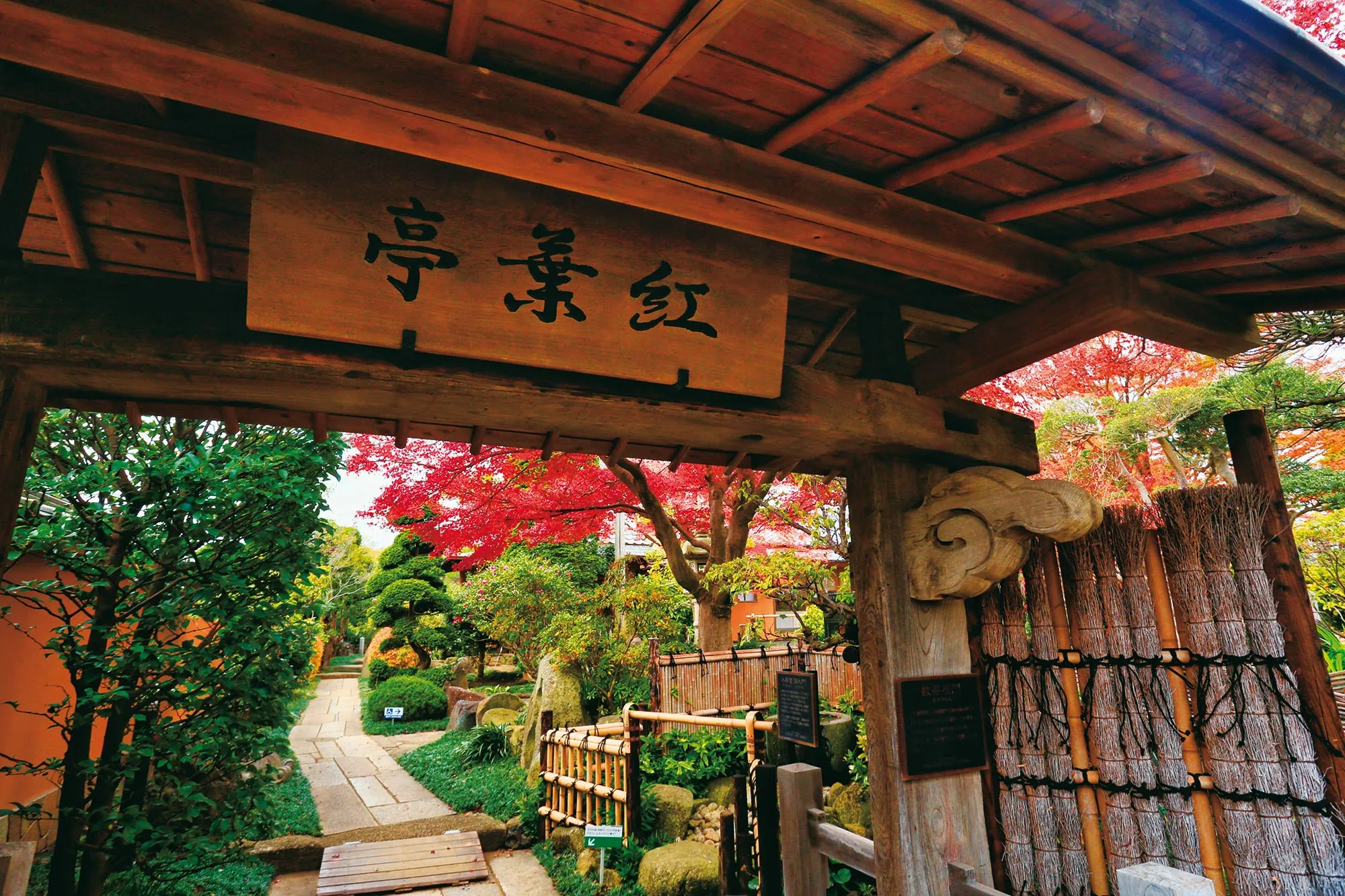 紅葉亭 墓域風景4