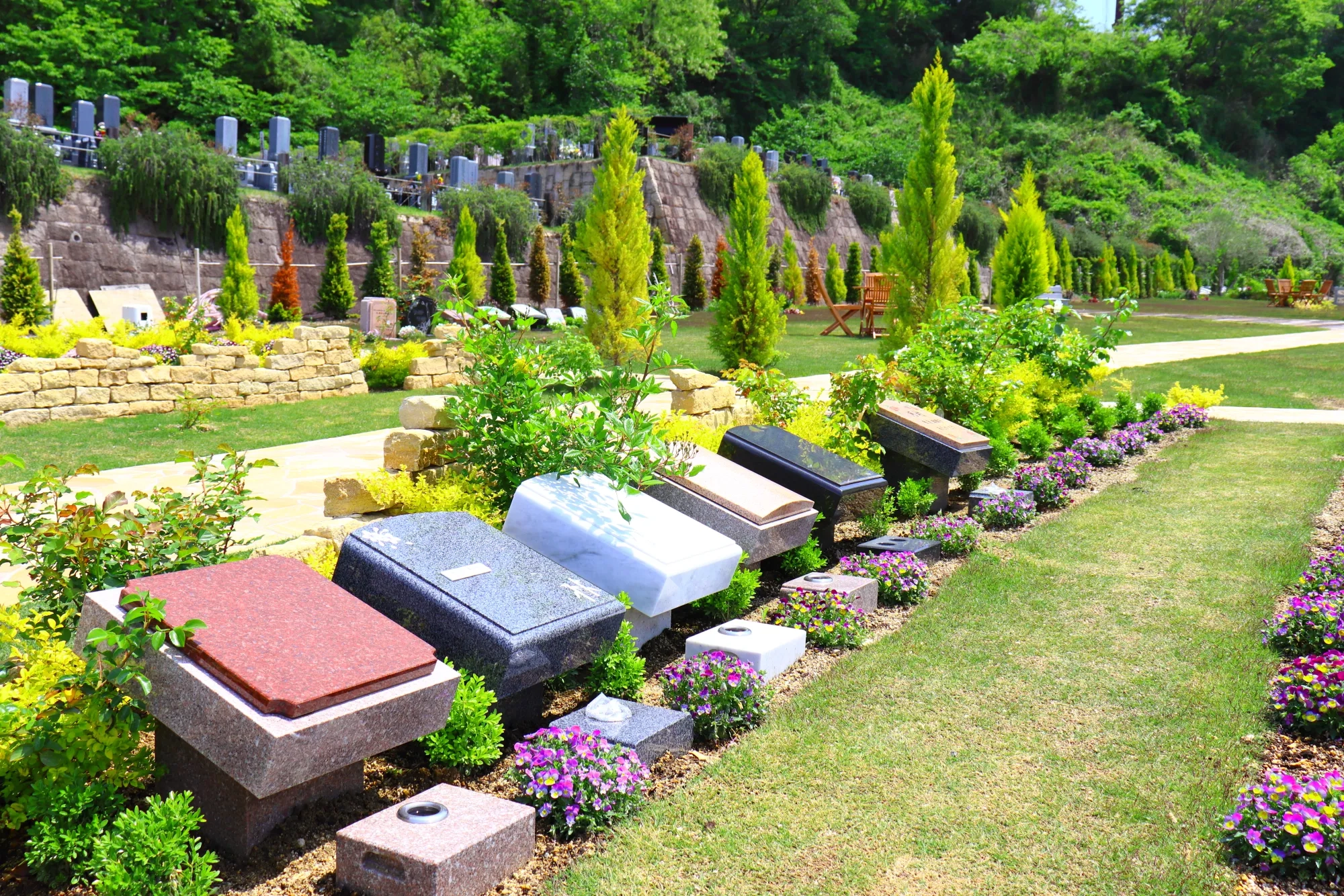 園内の花壇