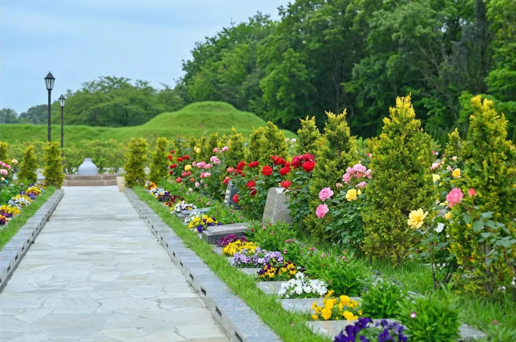園内の花壇